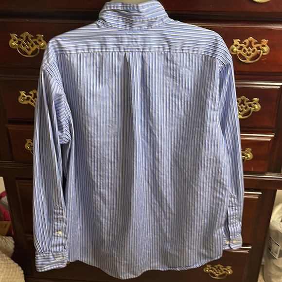 Ralph Lauren polo button down long sleeve shirt, classic fit size 17 1/2 34 /35 - Picture 5 of 6